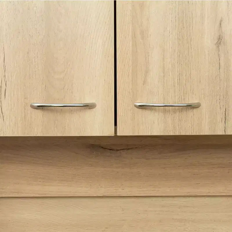 Meuble de cuisine, armoire de rangement garde-manger avec 6 portes, 1 étagère ouverte et 1 tiroir