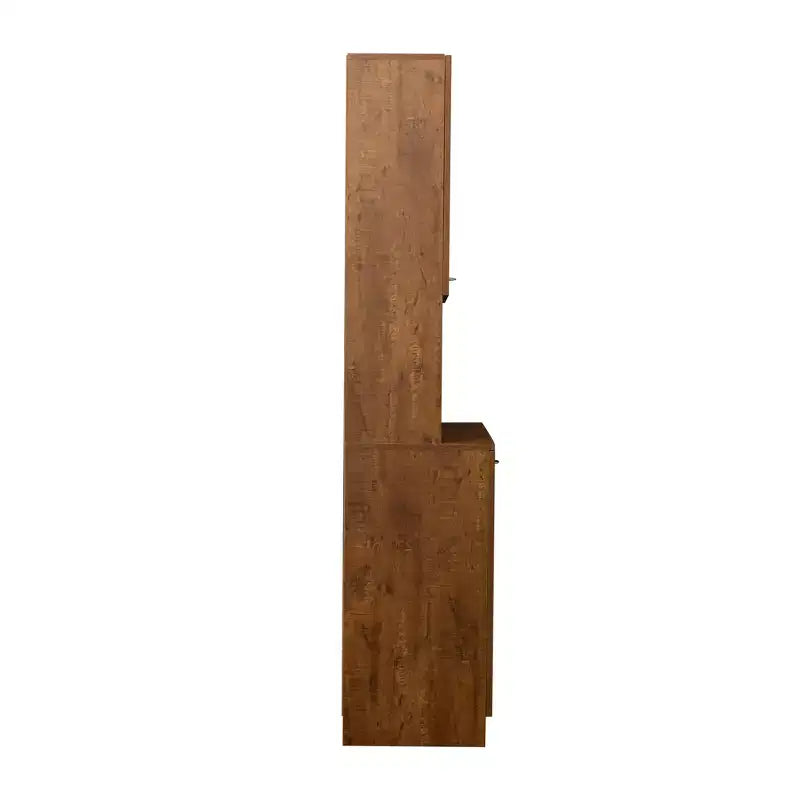 Meuble de cuisine, armoire de rangement garde-manger avec 6 portes, 1 étagère ouverte et 1 tiroir