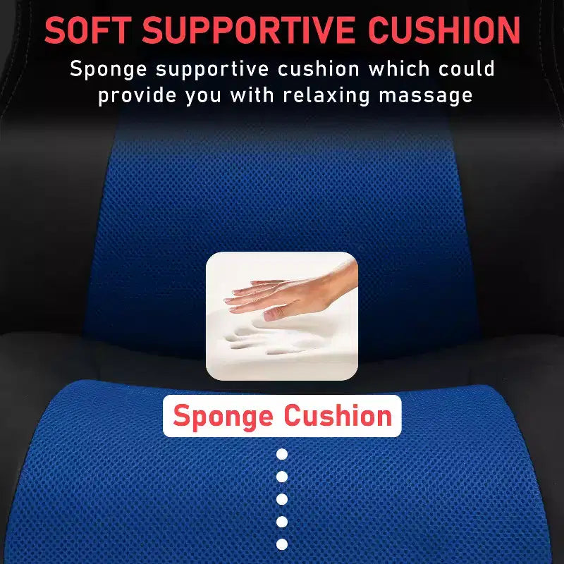 Chaise de bureau gamer avec support lombaire et hauteur réglable