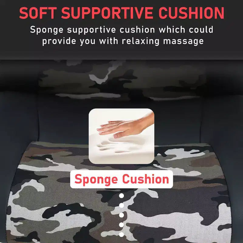 Chaise de bureau gamer avec support lombaire et hauteur réglable