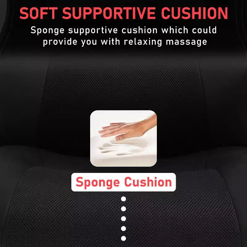 Chaise de bureau gamer avec support lombaire et hauteur réglable