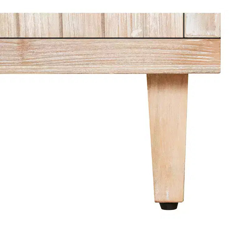 Bahut Campagnard Courbé Vintage Grandes Poignées en Bois