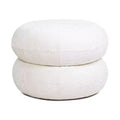 Nest 19.5 Low Round Upholstered Ottoman