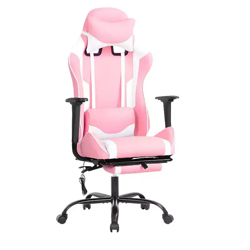 Chaise de bureau de jeu de course massante avec massage