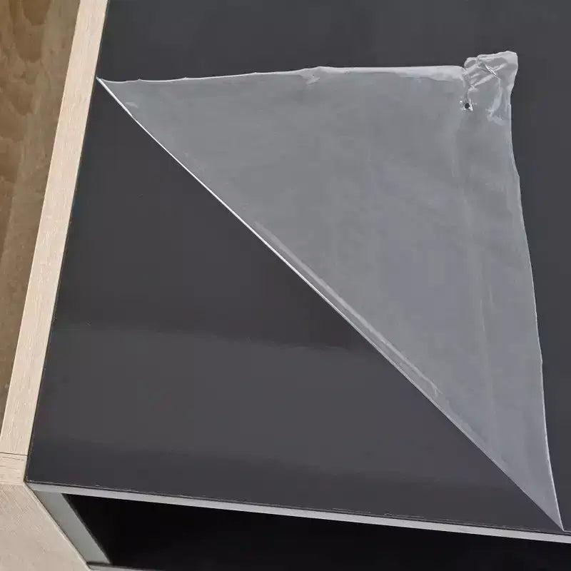 Table basse brillante avec 2 tiroirs