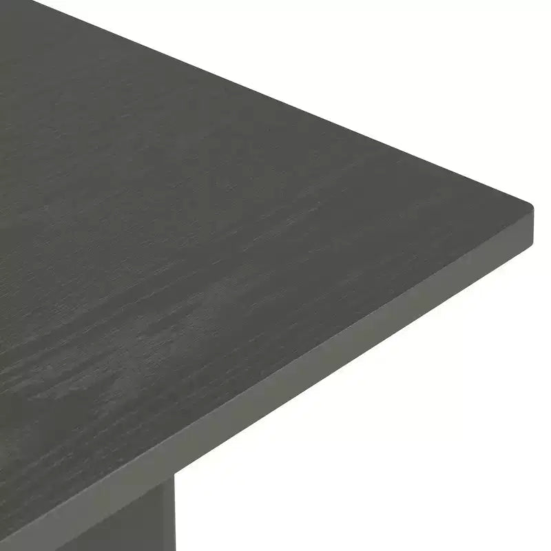 Table à manger de ferme rectangulaire rustique pour 4 à 6 personnes