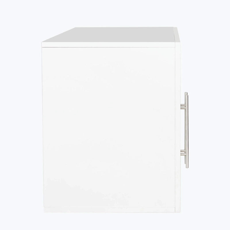 Stackable Wall Mounted Storage Cabinet,White