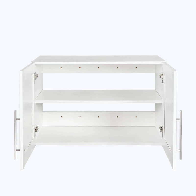 Stackable Wall Mounted Storage Cabinet,White