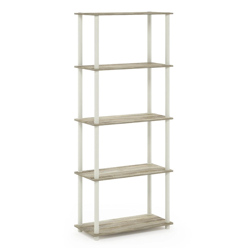 Furinno Turn-N-Tube 5-tier Multipurpose Display Rack Shelf