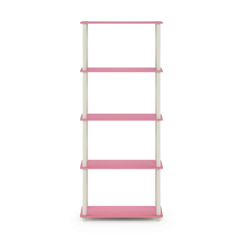 Furinno Turn-N-Tube 5-tier Multipurpose Display Rack Shelf