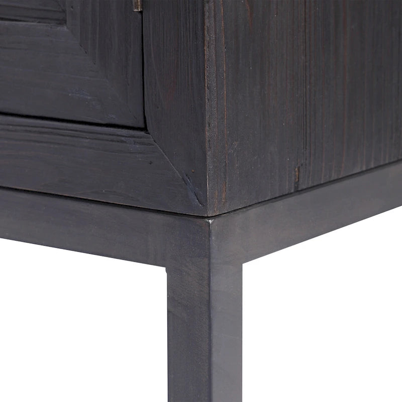 Uttermost Aiken Dark Walnut 2-door Cabinet