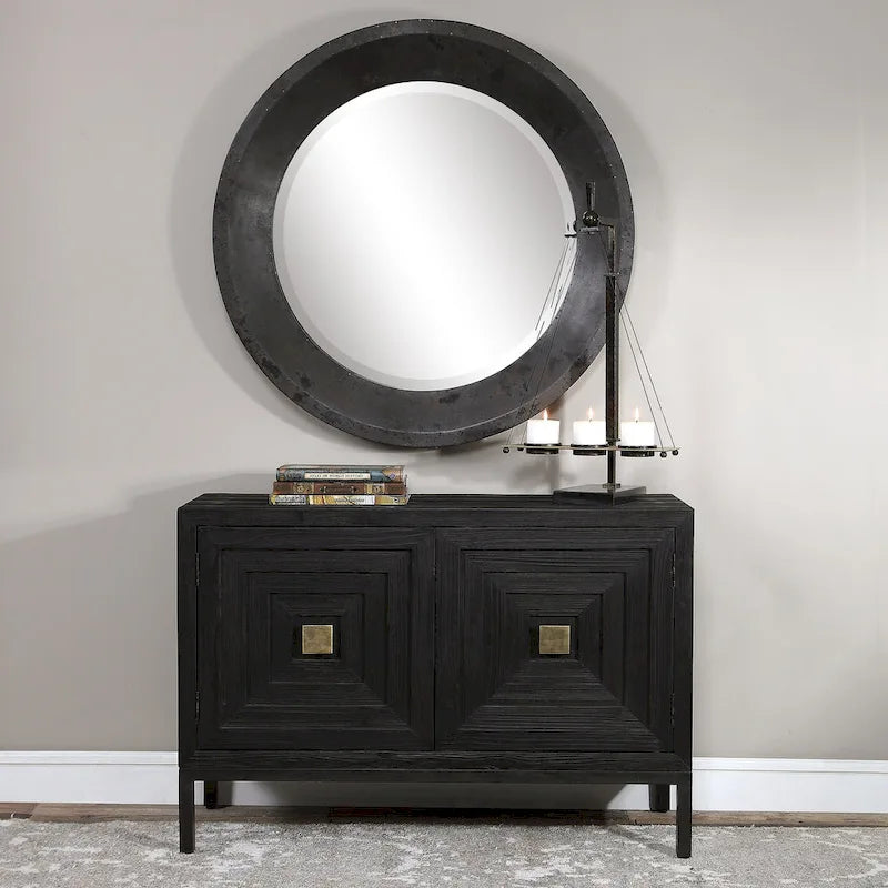 Uttermost Aiken Dark Walnut 2-door Cabinet