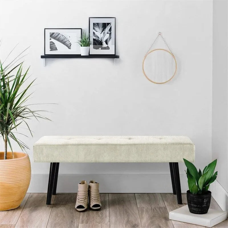 Entryway Bench - 39.4D x 13.8W x 16.5H