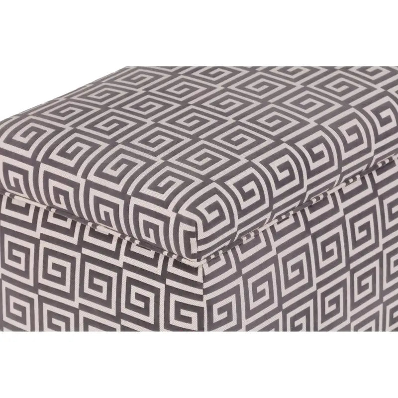 Angela Transitional Wood Storage Bench