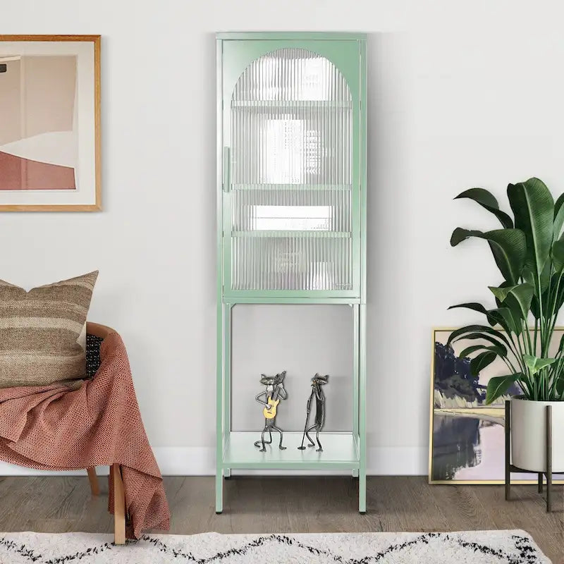 Tempered Glass Door Cabinet
