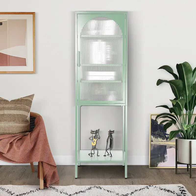 Tempered Glass Door Cabinet