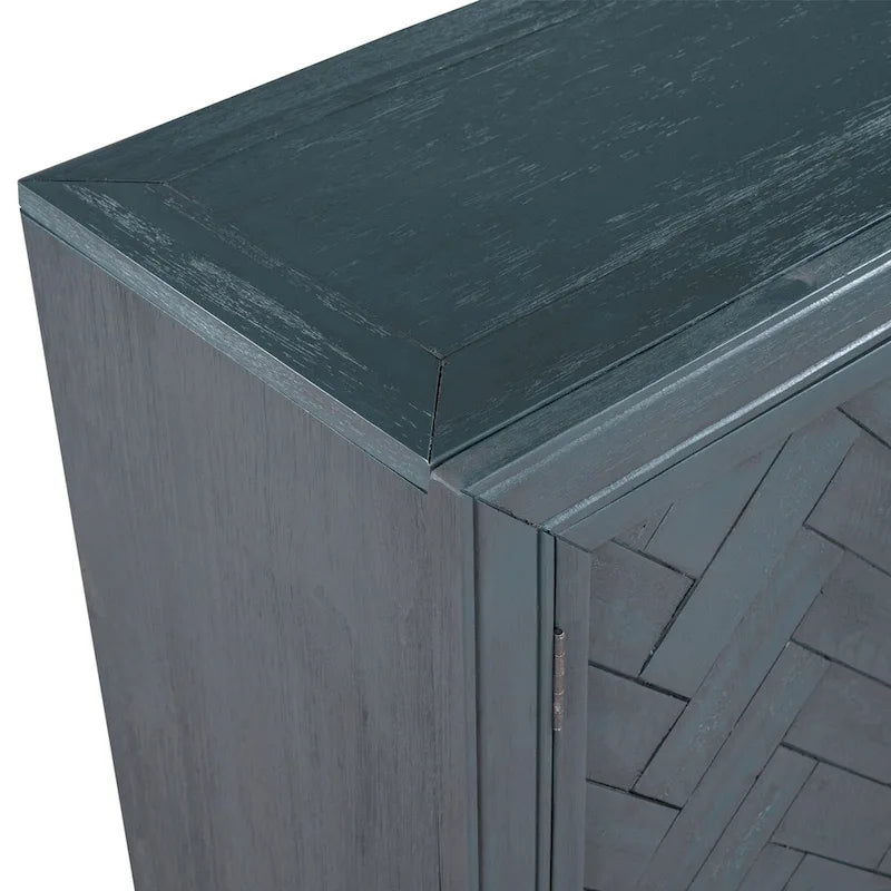 40 Modern Cabinets with Unique Design Doors with 1 Adjustable Shelves