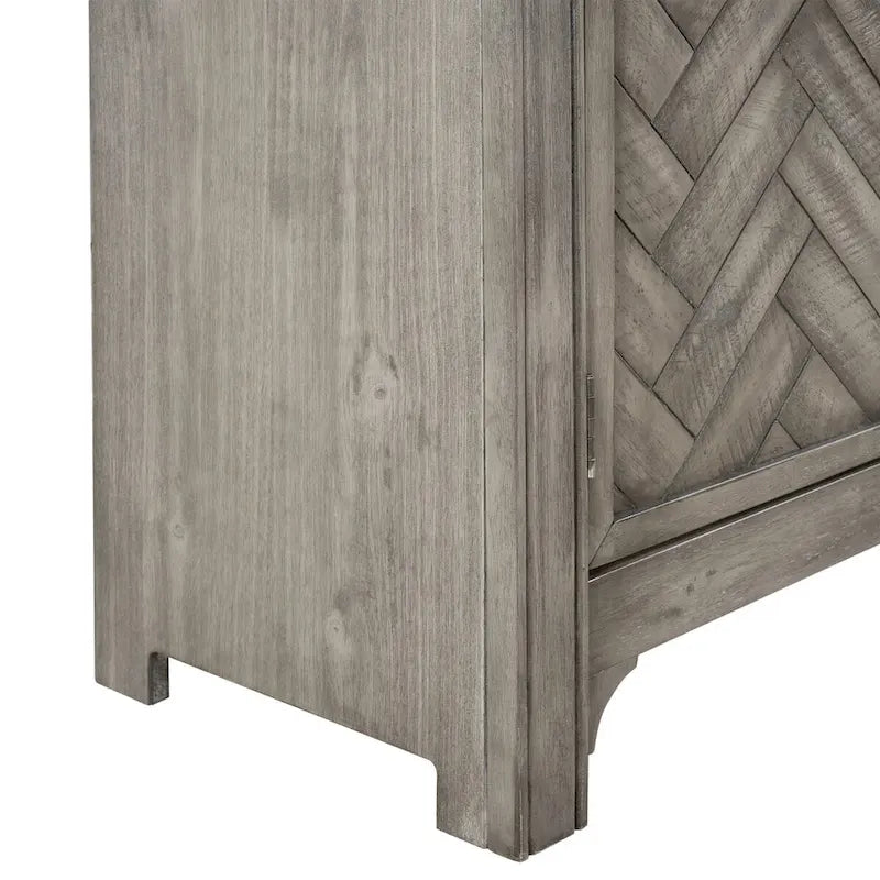 40 Modern Cabinets with Unique Design Doors with 1 Adjustable Shelves