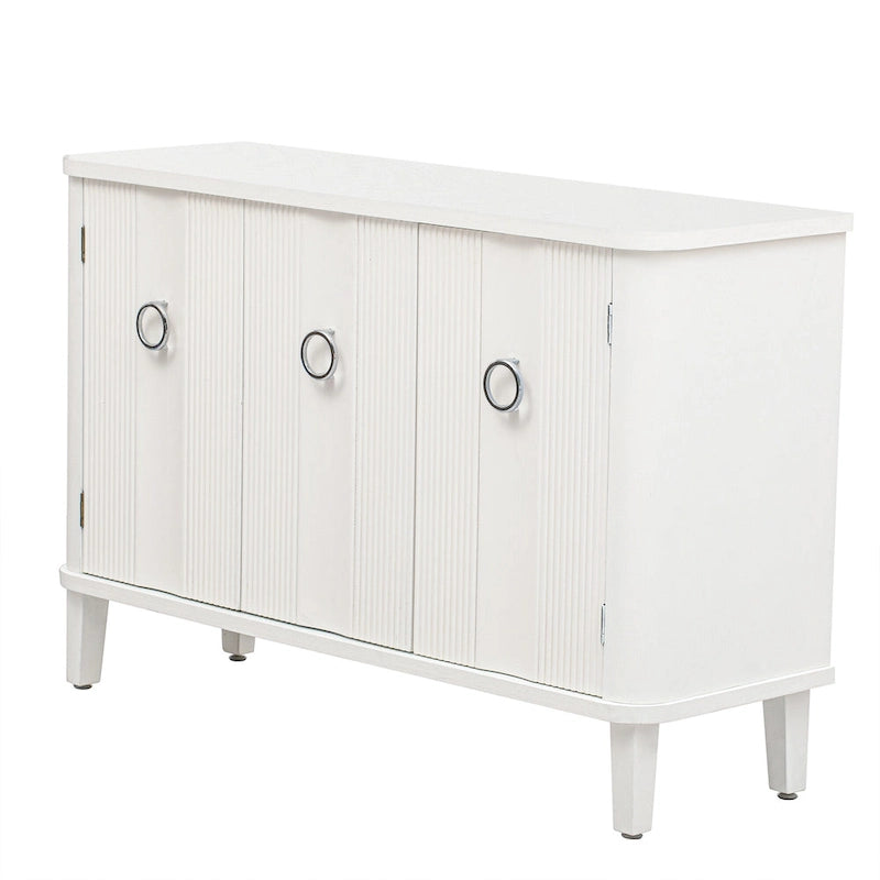 Fraxinus Mandschuric Cabinet with Three fir Doors
