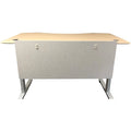 ApexDesk Artsonic 54-Inch Dual-Use Modesty Vanity Panel Divider Made of Polyester Fiber with Clamps for Standing Desk