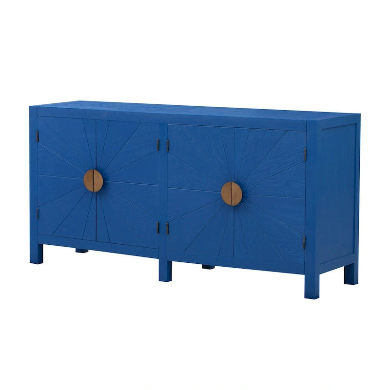 Unique Features of Ash Veneer Cabinet with Radiating Line Pattern Cabinet Doors,Suitable for Living Rooms,Corridors